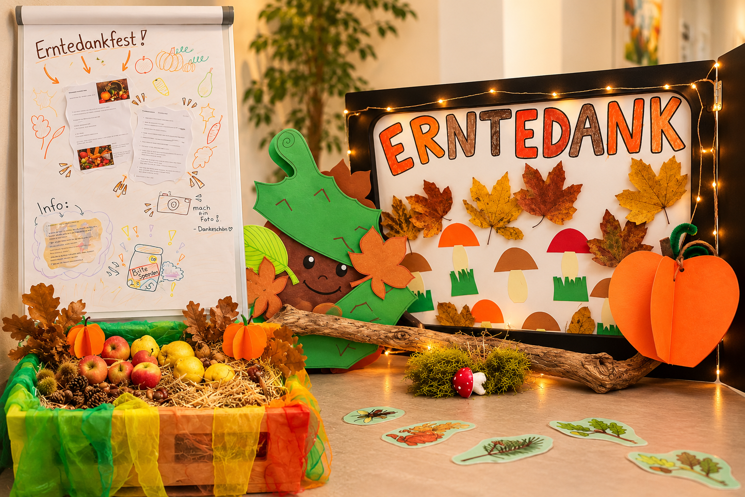 Erntedank in unserer Kita | St. Christophorus