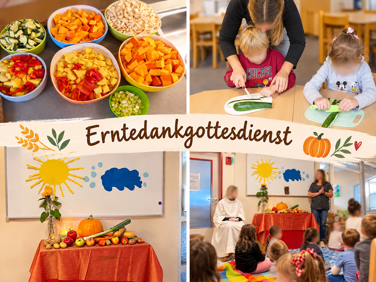 Erntedank in unserer Kita | St. Christophorus